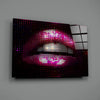 Lip Glass Wall Art by Insigneart USA