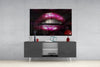 Lip Glass Wall Art by Insigneart USA