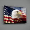 American Eagle Glass Wall Art by Insigneart USA