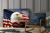 American Eagle Glass Wall Art by Insigneart USA