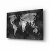 World Map Glass Wall Art by Insigneart USA