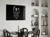 Skull Glass Wall Art by Insigneart USA