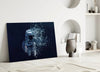 Astronaut Glass Wall Art by Insigneart USA