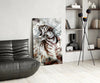 Tiger Glass Wall Art by Insigneart USA
