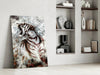 Tiger Glass Wall Art by Insigneart USA