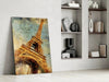 Eiffel Tower Glass Wall Art by Insigneart USA