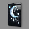 Moon Star Glass Wall Art by Insigneart USA