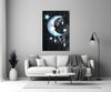 Moon Star Glass Wall Art by Insigneart USA