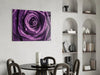 Purple Rose Glass Wall Art by Insigneart USA