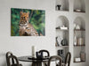 Cheetah Glass Wall Art by Insigneart USA