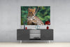 Cheetah Glass Wall Art by Insigneart USA