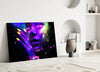 Neon Glass Wall Art by Insigneart USA