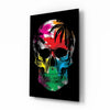 Skull Glass Wall Art by Insigneart USA