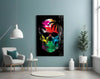 Skull Glass Wall Art by Insigneart USA