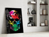 Skull Glass Wall Art by Insigneart USA