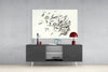 Free Thoughts Glass Wall Art by Insigneart USA