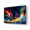 Colorful Space Glass Wall Art by Insigneart USA