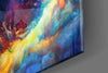 Colorful Space Glass Wall Art by Insigneart USA