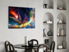 Colorful Space Glass Wall Art by Insigneart USA