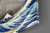 Kanagawa Oki Nami Ura Great Wave Glass Wall Art by Insigneart USA