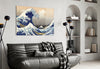 Kanagawa Oki Nami Ura Great Wave Glass Wall Art by Insigneart USA