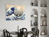 Kanagawa Oki Nami Ura Great Wave Glass Wall Art by Insigneart USA