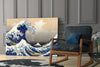 Kanagawa Oki Nami Ura Great Wave Glass Wall Art by Insigneart USA