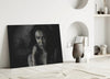 Tattooed Woman Glass Wall Art by Insigneart USA