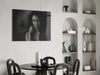 Tattooed Woman Glass Wall Art by Insigneart USA