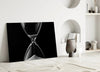 Hourglass Glass Wall Art by Insigneart USA