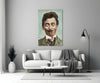 Gentleman Glass Wall Art by Insigneart USA