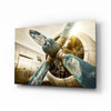 Airplane Glass Wall Art by Insigneart USA