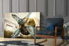 Airplane Glass Wall Art by Insigneart USA