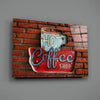 Hot Coffee Glass Wall Art by Insigneart USA