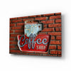 Hot Coffee Glass Wall Art by Insigneart USA