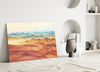 Abstract Mountains Glass Wall Art by Insigneart USA