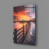 Bridge of Love Glass Wall Art by Insigneart USA