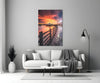 Bridge of Love Glass Wall Art by Insigneart USA
