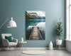 Dock Glass Wall Art by Insigneart USA