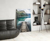 Dock Glass Wall Art by Insigneart USA