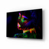 Neon Woman Glass Wall Art by Insigneart USA