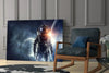 Astronaut Glass Wall Art by Insigneart USA