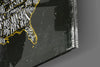 Map of USA Glass Wall Art by Insigneart USA