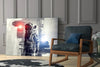 Digital Astronaut Glass Wall Art by Insigneart USA