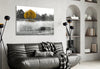 Yellow Tree Glass Wall Art by Insigneart USA