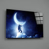 Moon bearer Glass Wall Art by Insigneart USA