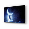 Moon bearer Glass Wall Art by Insigneart USA