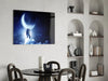 Moon bearer Glass Wall Art by Insigneart USA