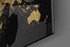 World Map Glass Wall Art by Insigneart USA