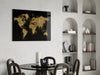World Map Glass Wall Art by Insigneart USA